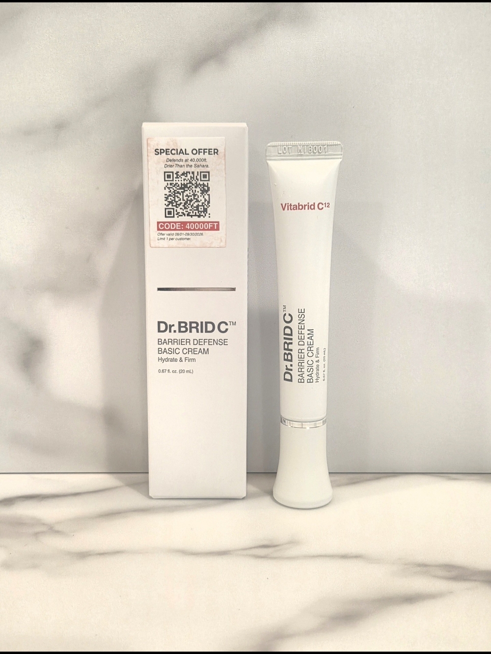 Dr.BRID C Barrier Defense Basic Cream 20ml/.67oz - NEW IN BOX